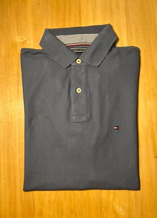 Polo Tommy Hilfiger Bleu - Taille M - Premium Piqué Regular Fit, marque: Tommy Hilfiger, état: Neuf sans étiquette, taille: M, 12,00 €, 13,30 € Protection acheteurs incluse