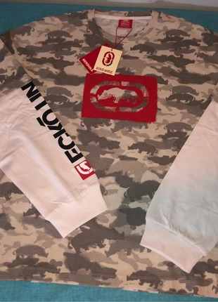 Ecko x Bershka camiseta manga larga, brand: ECKO UNLTD., condizioni: Nuovo con cartellino, taglia: XL, €45.00, €47.95 include la Protezione acquisti