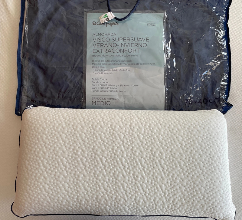 Almohada viscoelástica el corte inglés hotsell
