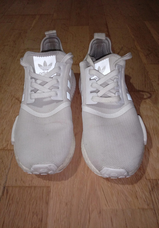 Adidas womens white nmd r1 sales