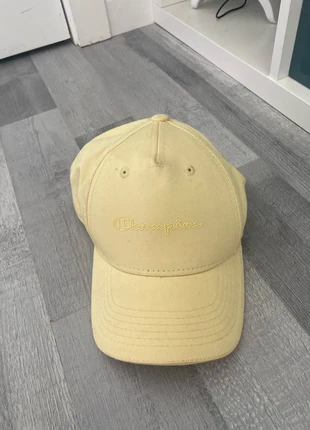 yellow champion cap, brand: Champion, condition: Good, size: One size, £5.00, £5.95 includes Buyer Protection