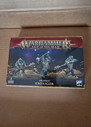 Warhammer Age of Sigmar - Sauron - Kroxigor, marca: Games Workshop, estado: Nuevo con etiquetas, 45,00 €, 47,95 € Protección al comprador incluida