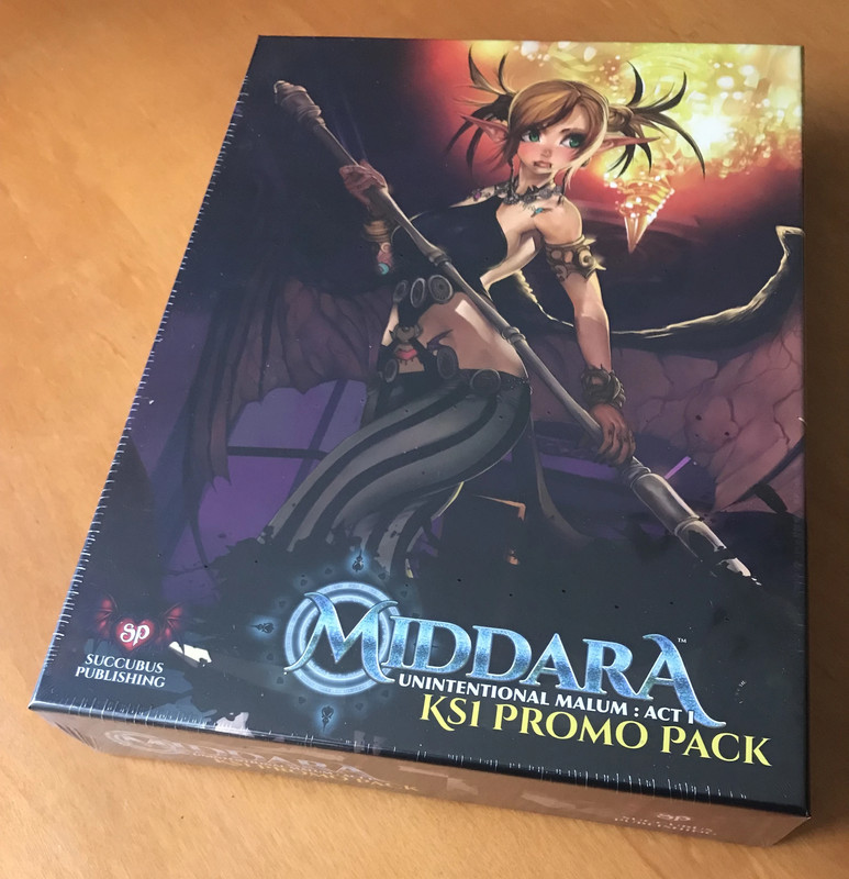 Middara: Unintentional Malum Act 1 KS1 Promo Pack - Kickstarter - Nuovo New 1