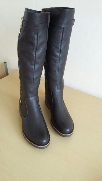 Cuir bottes, neuf , 39 taille 5