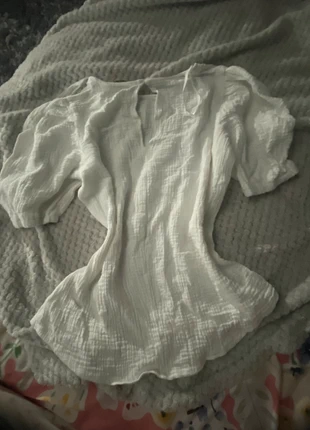 Cute linen blouse shirt, brand: Apricot, condition: New without tags, size: XXS / 4, £5.60, £6.58 includes Buyer Protection