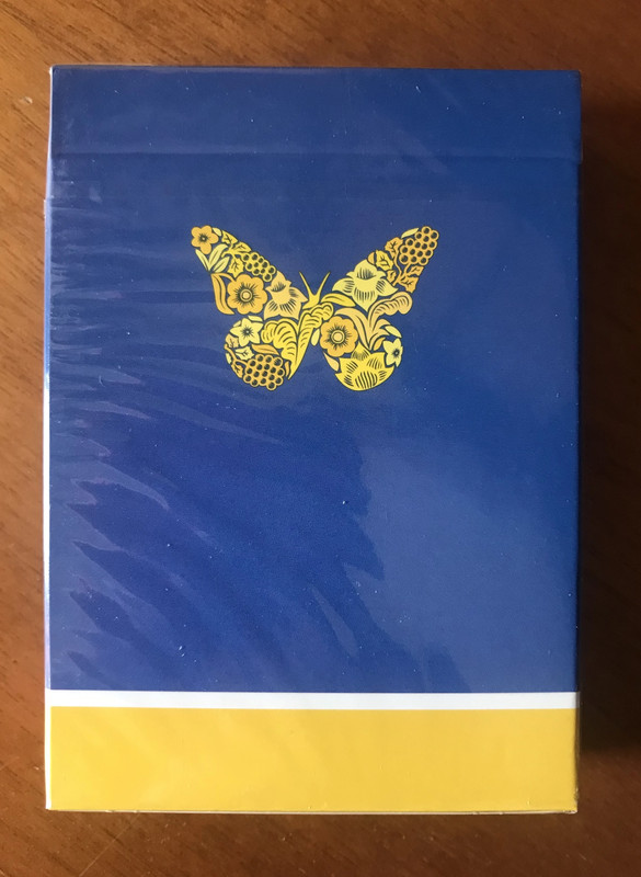 Butterflies for Ukraine - Butterfly Playing Cards Deck - Nuovo - New Sealed 1