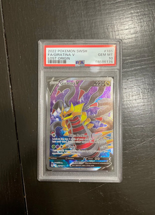  Pokemon - Giratina V - 185/196 Lost Origin Full Art