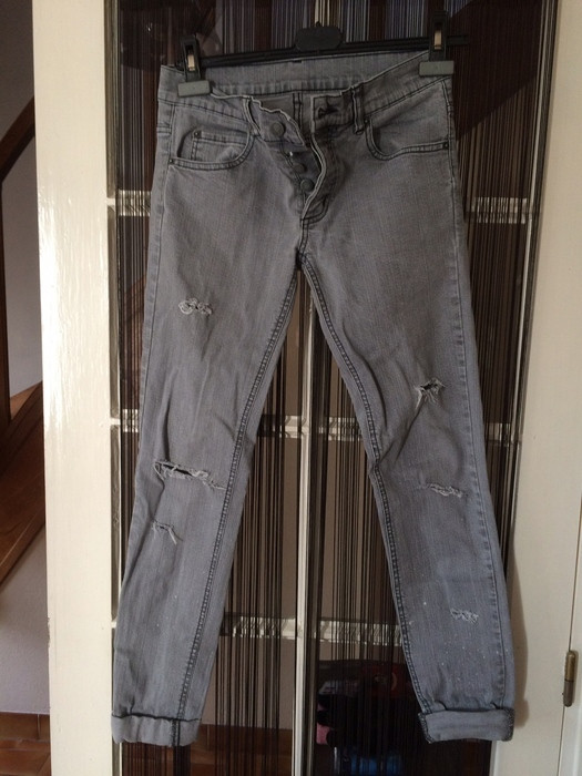 jeans Cheap Monday gris 27/34 1