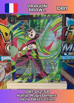 Carte DB1-012-SR Kafla, Rugissement de la Destruction // Dragon Ball Super Card Game, marca: Dragon Ball, estado: Muy bueno, 2,00 €, 2,80 € Protección al comprador Pro incluida