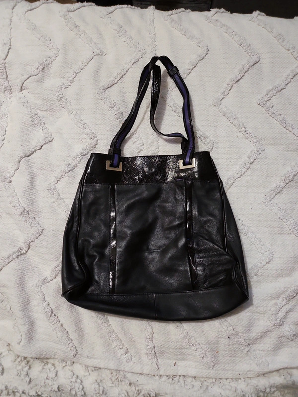 Principles shopper cute chique bag black stylish black and purple bratz  aesthetic - Vinted
