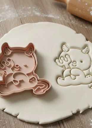 Emporte piece moule Devil Cute Cookie Cutter, brand: sans marque, condition: Very good, €3.00, €3.85 includes Buyer Protection Pro