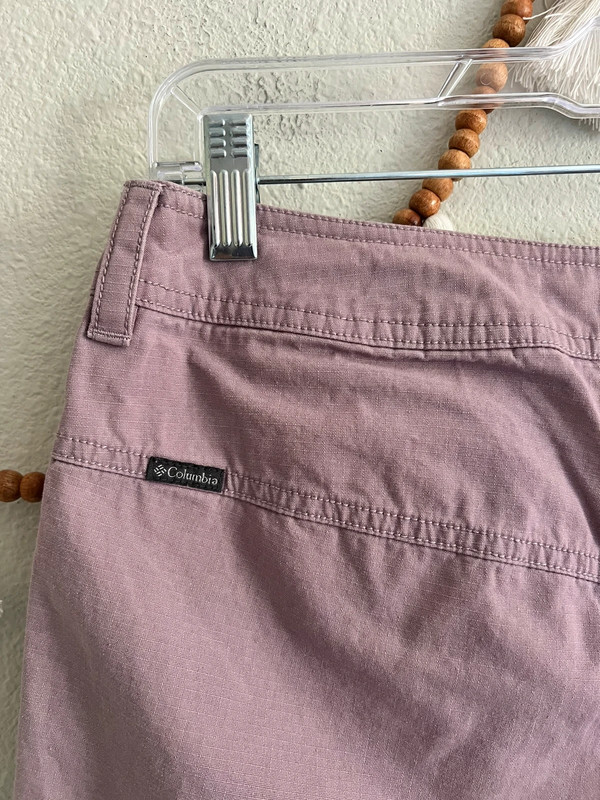 Columbia light purple cotton shorts 4