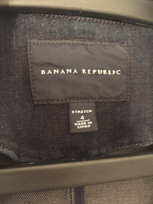 Gilet jean marque Banana Republic Taille XS 2