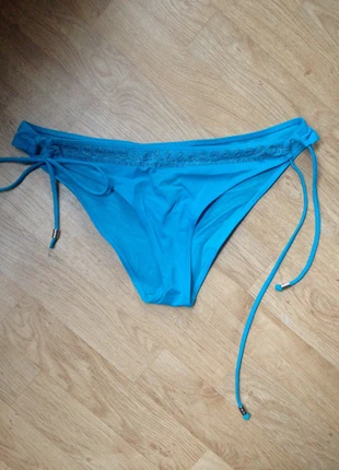 🏖Bas de maillot de bain 👙 bleu & argenté H&M, brand: H&M, condition: Good, size: M / 38 / 10, €3.00, €3.85 includes Buyer Protection