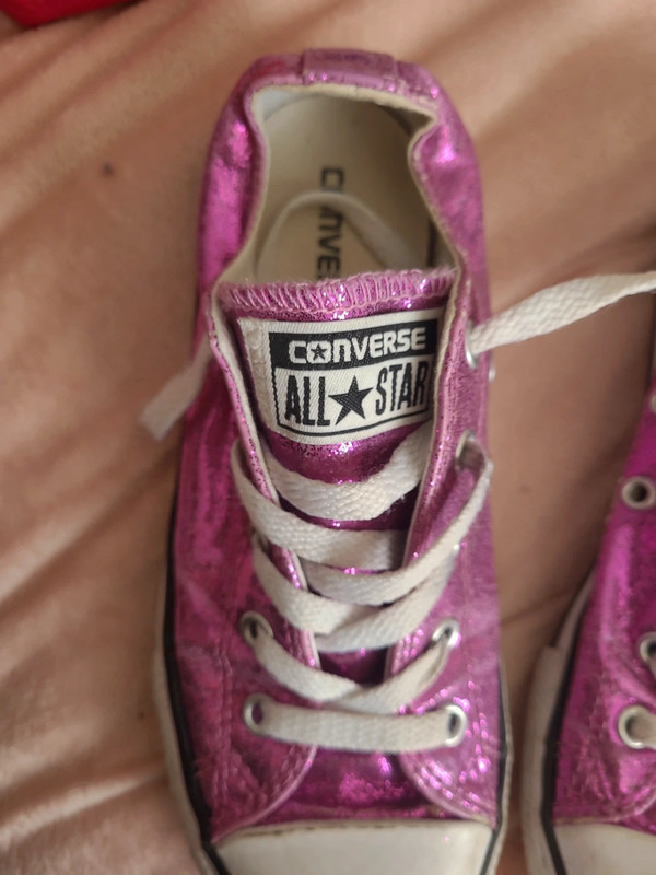 Converse metallic online purple