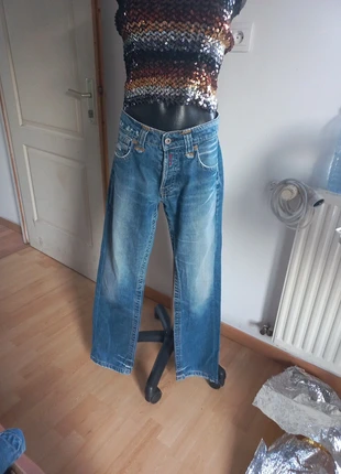 Jean années 90 délavé, brand: Vintage Dressing, condition: Very good, size: XXL / 44 / 16, €6.00, €7.00 includes Buyer Protection