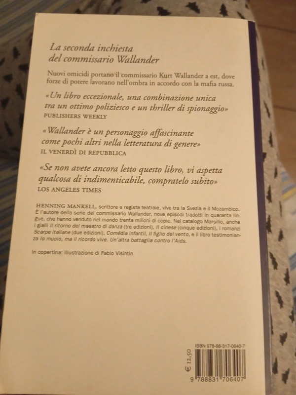 I cani di riga di henning mankell 2