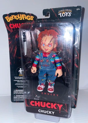 Figure Chucky Bendyfigs, marke: Bendyfigs, zustand: Sehr gut, größe: Frühchen, bis 44, 35,00 €, 37,45 € inklusive Vinted-Käuferschutz