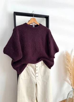 Pull aubergine | TU, marque: Made In Italy, état: Neuf sans étiquette, taille: M / 38 / 10, 35,00 €, 37,45 € Protection acheteurs incluse