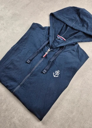 Veste Sans Manches Tommy Hilfiger à Capuche Full Zip | Bleu Marine Logo Brodé | Taille L Femmes, marca: Tommy Hilfiger, estado: Muy bueno, tamaño: L / 40 / 12, 23,00 €, 24,85 € Protección al comprador Pro incluida