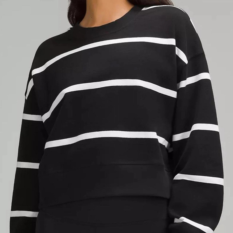 Lululemon Perfectly Oversized Cropped Crew 1