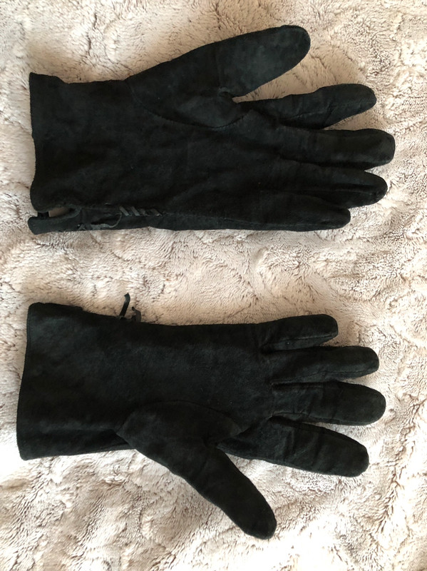 Paire de gants en daim taille 7 3