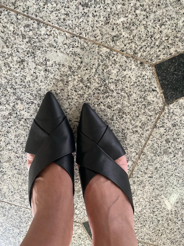 Mules Zara Pretos 2