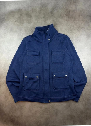 Veste polaire Patagonia bleu marine safari full zip snap bouton à pochettes à col - L femme, marke: Patagonia, zustand: Sehr gut, größe: L / 40 / 12, 38,00 €, 40,60 € beinhaltet Vinted-Käuferschutz Pro