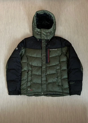 Doudoune Montbell avec capuche verte, marque: Montbell, état: Très bon état, taille: M, 135,00 €, 142,45 € Protection acheteurs incluse
