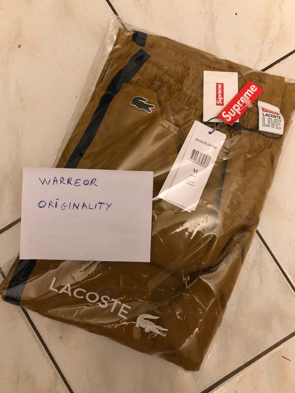 Survetement clearance supreme lacoste