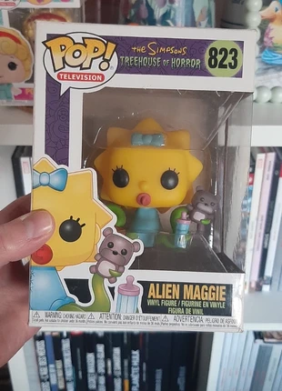 Funko pop Alien Maggie The Simpsons Treehouse of horror, marque: Funko, état: Très bon état, taille: Prématuré, jusqu'à 44cm, 6,00 €, 7,00 € Protection acheteurs incluse