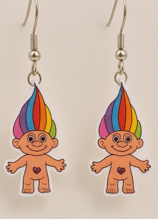 Nieuw Troll oorbellen, merk: Goldenpanther, staat: Nieuw met prijskaartje, € 4,99, € 5,94 inclusief Kopersbescherming