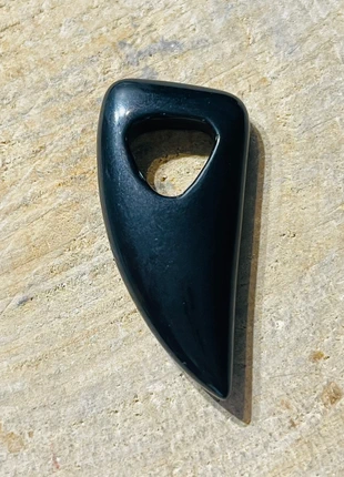 Pendentif en obsidienne en forme de dent, marque: pendentif obsidienne, état: Neuf sans étiquette, 10,00 €, 11,20 € Protection acheteurs (Pro) incluse