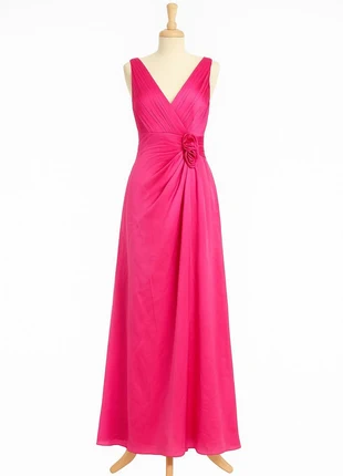 Robe longue rose fuchsia -élégance et féminité assurée taille L/XL, marque: L.S. Mode, état: Neuf avec étiquette, taille: L / 40 / 12, 15,00 €, 16,45 € Protection acheteurs incluse