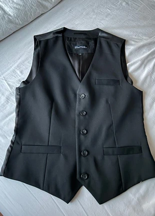 Stijlvol Zwart Gilet – Danseur Black – Maat 46, estado: Muy bueno, tamaño: M, 13,95 €, 15,35 € Protección al comprador incluida