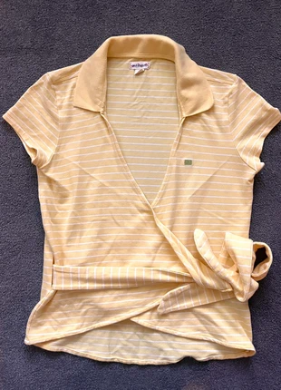 Yellow striped polo jeans shirt, brand: POLO JEANS, condition: Very good, size: S / 36 / 8, €30.00, €32.20 includes Buyer Protection