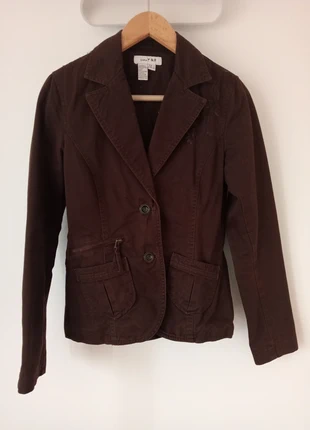Chaqueta americana marrón ocuro, brand: Zara, condizioni: Ottime, taglia: S / IT 40 / EU 36, €10.00, €11.20 include la Protezione acquisti