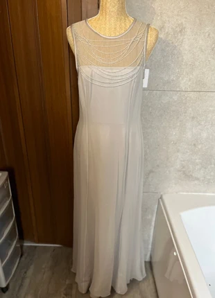 🌸 Robe longue de soirée grise - T.44 - Ihsane, marke: ishane, zustand: Gut, größe: XXL / 44 / 16, 15,00 €, 16,45 € beinhaltet Vinted-Käuferschutz Pro