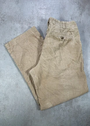 Pantalon Vintage En Velours Côtelé / Corduroy Eddie Bauer beige ample taille 36X32, merk: Vintage Dressing, staat: Heel goed, maat: W36 | FR 46, € 20,00, € 21,70 inclusief Kopersbescherming Pro