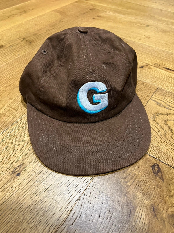 Brown golf wang g hat cap