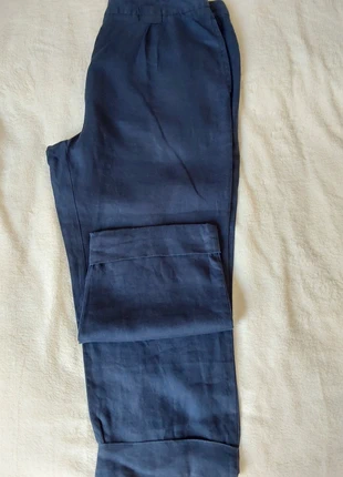 Pantacourtbleu marine lin julie guerlande taille 42, brand: Julie Guerlande, condition: New without tags, size: XL / 42 / 14, €7.00, €8.05 includes Buyer Protection