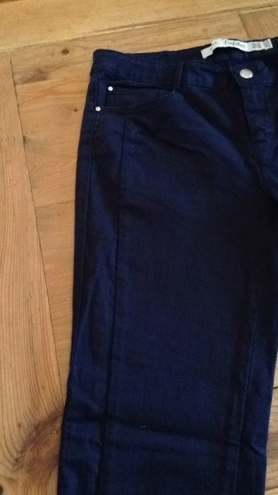 Pantalon bleu marine Zara 5