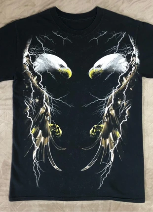 T-shirt vintage 2000 Bald Eagles lightning graphic très bon état, marque: Vintage Dressing, état: Très bon état, taille: Taille unique, 25,00 €, 26,95 € Protection acheteurs incluse