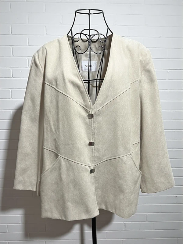 🟩 Veste en suédine 🟩 P