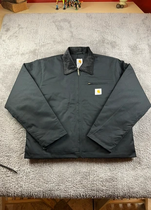 Veste Carhartt Noir Homme Detroit Jacket – Workwear Streetwear – Taille L – VJNL, marca: Carhartt, estado: Novo sem etiquetas, tamanho: L, €49.00, €52.15 inclui Proteção do Comprador Pro