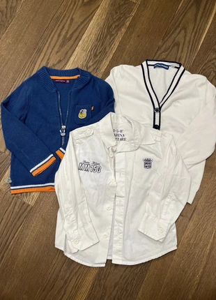 2Maglioncini dj cotone+ camicia, marque: Original Marines, état: Bon état, taille: 18-24 mois / 86 cm, 5,00 €, 5,95 € Protection acheteurs incluse