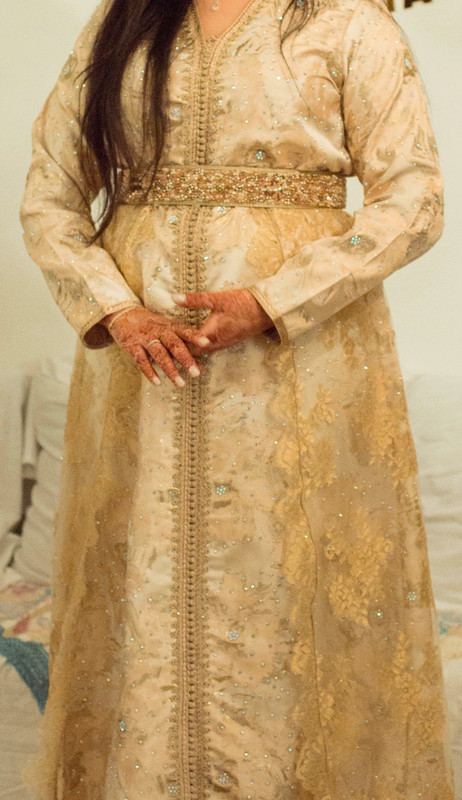 Diverse Heel boos Grondig Marokkaanse jurk takchita caftan - Vinted