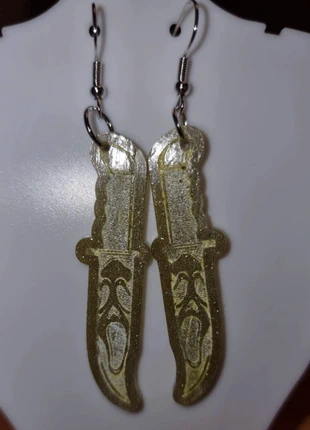 Ghost face scream horror earrings, brand: Alternative, condition: New without tags, £12.00, £13.30 includes Buyer Protection