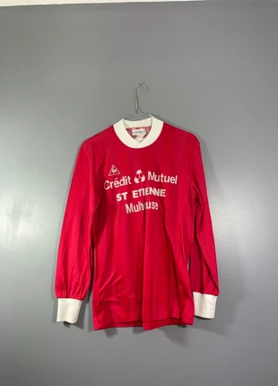 Maillot vintage Le Coq Sportif Crédit Mutuel St-Etienne Taille XS - ref 342, marque: Le Coq Sportif, état: Satisfaisant, taille: XS, 8,00 €, 9,10 € Protection acheteurs (Pro) incluse