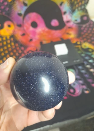 Stunning Blue Sandstone (Goldstone) Crystal Sphere, brand: Crystal, condition: New without tags, £14.00, £15.40 includes Buyer Protection